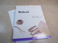 APPLE Macintosh MathCad Softcover Guide Reference Sheets