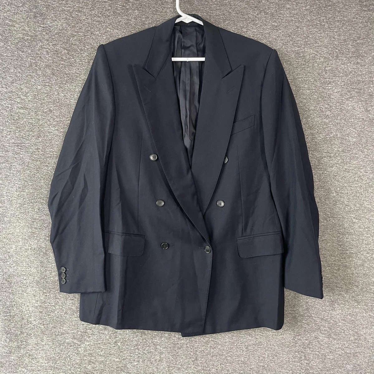 Ermenegildo Zegna Blue Double-Breasted Suits & Blazers for Men for