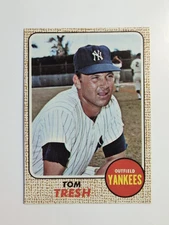 1968 Topps Baseball Tom Tresh #69 MINT + Stunner, great card