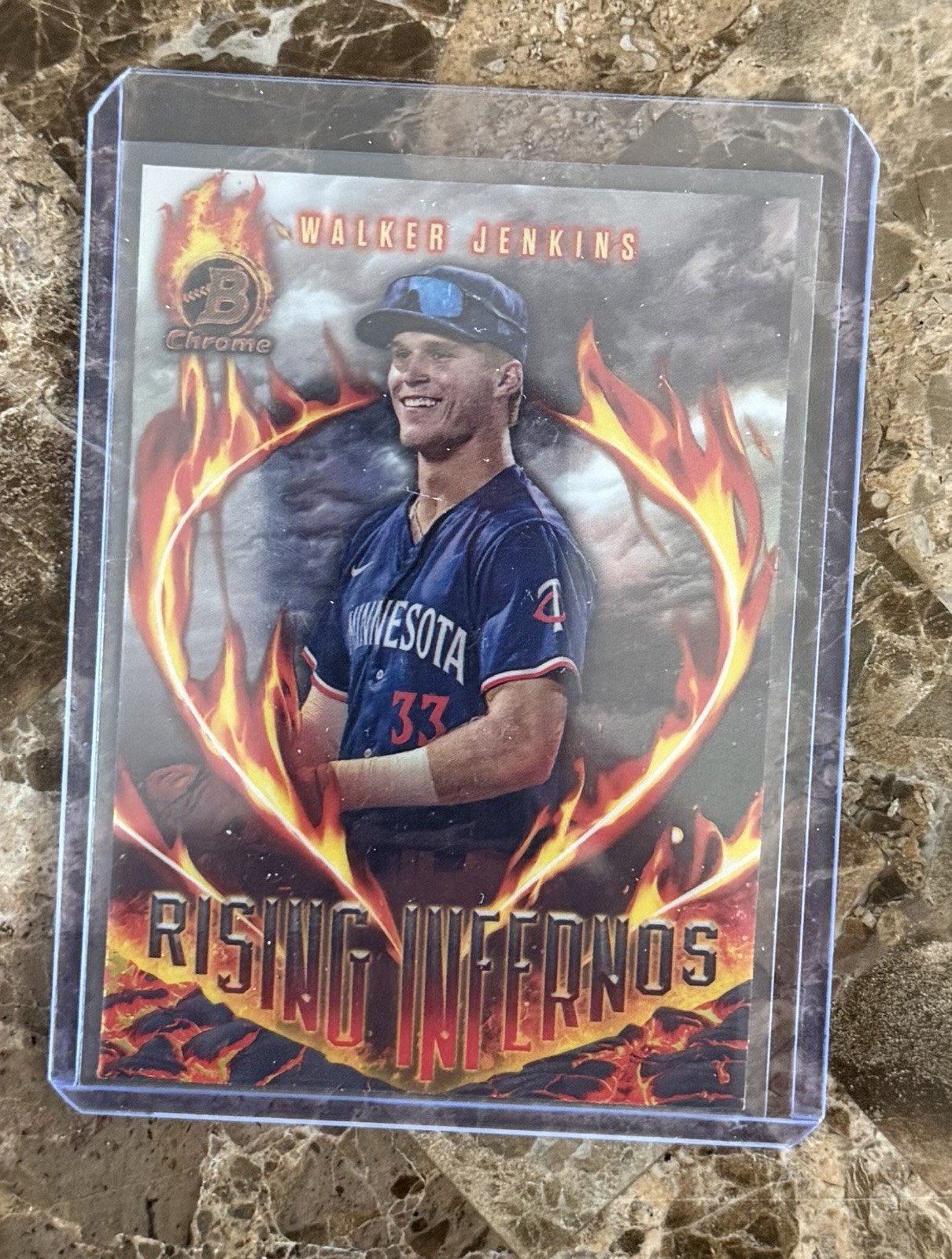 2024 Bowman Walker Jenkins Rising Infernos #RI-14 Twins