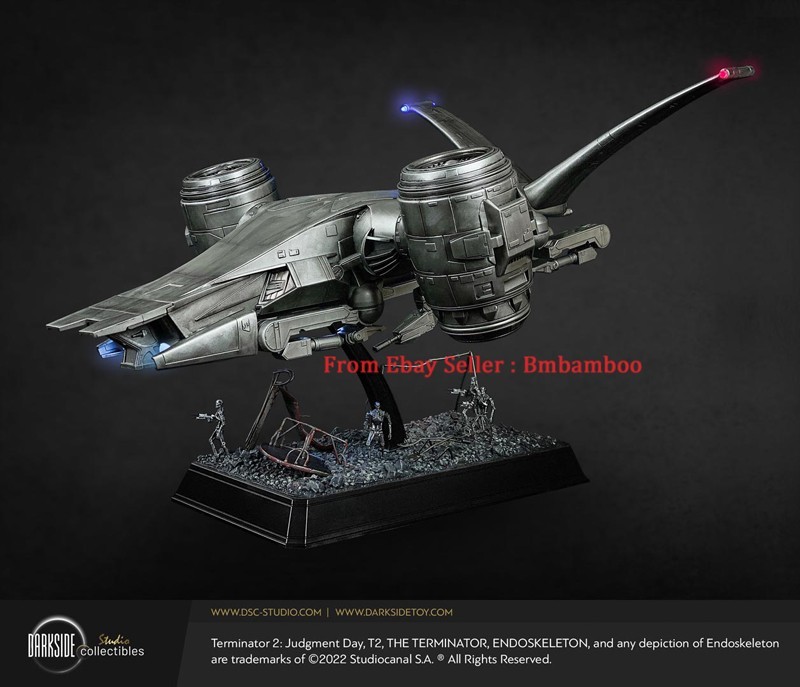 New！DARKSIDE COLLECTIBLES Aerial Hunter Killer Terminator 2