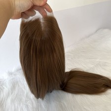 Natural Light brown T Lace Front Wigs Women Long Straight Synthetic Hair