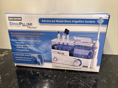 Health Solutions SP100 SinuPulse Elite Advanced Nasal Sinus Irrigation System