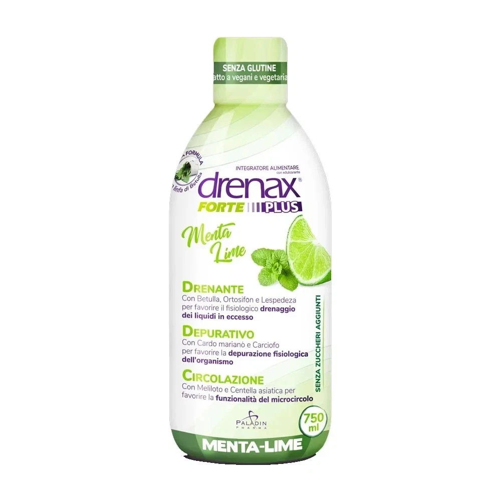 Drenax Forte Plus Menta e Lime 750 ml PROMO LIMITATA