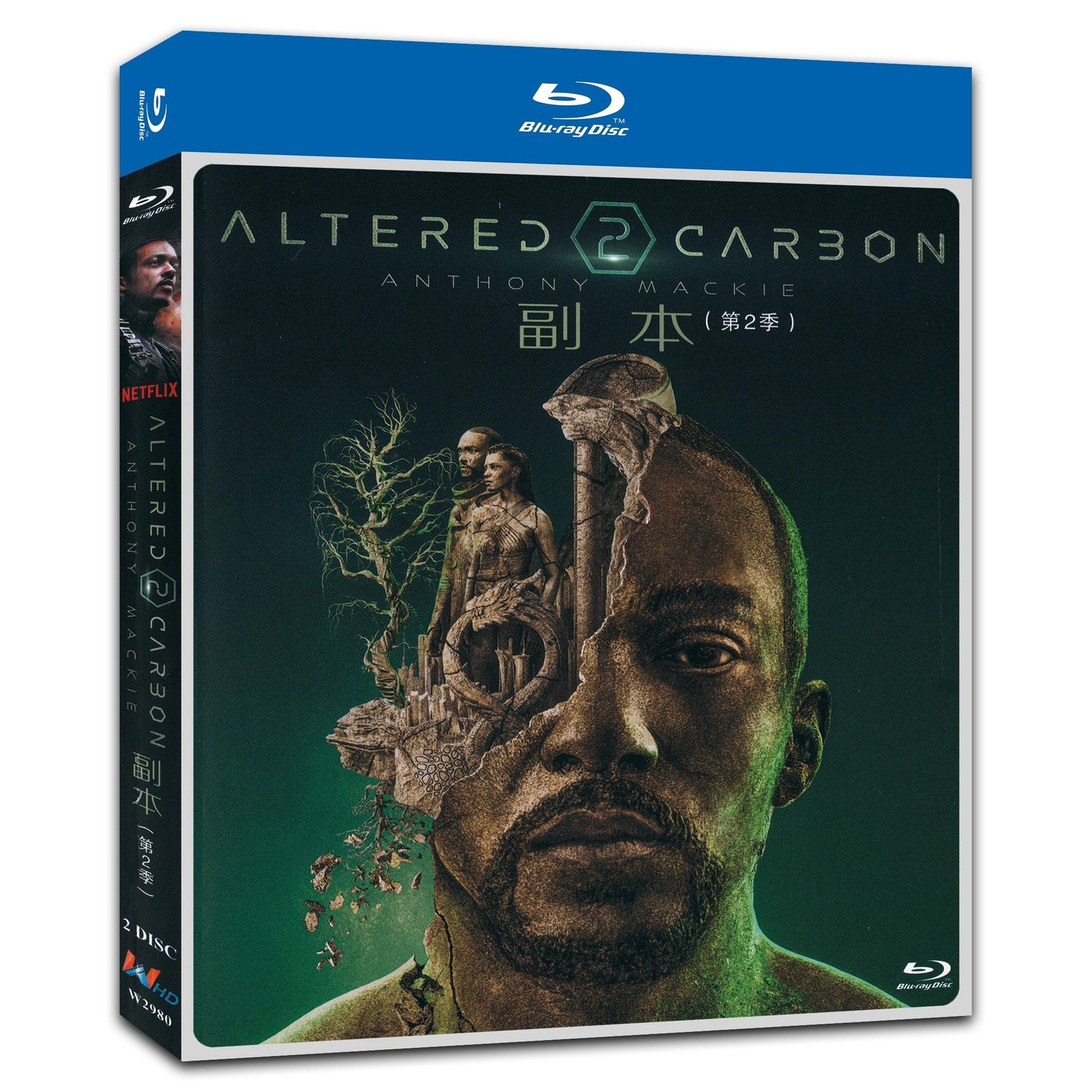 Altered Carbon Season 2 2020 Box Set 2-Disc Movie Gift Collection