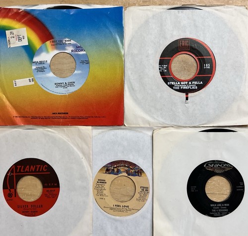 85 45 rpm Records Great For Jukebox Rock N Roll Oldies Doo Wop R&B - Picture 5 of 17