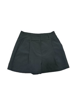 Express Editor Shortie High Rise Black Dress Shorts Size 4 Stretch