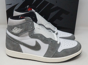 washed black jordan 1s size 7Y / men’s 7 Nike Air Jordan 1 Retro High OG Washed Black Smoke Grey  main image 2