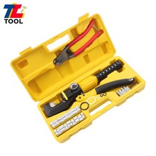 10 Ton Hydraulic Wire Rope Crimping Tool for 1/8" to 3/16" Cable Railing Kit
