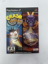 PS2 Crash Twinsanity Spyro A Hero’s Tail  E3 2004 brand new Demo Disc Limited