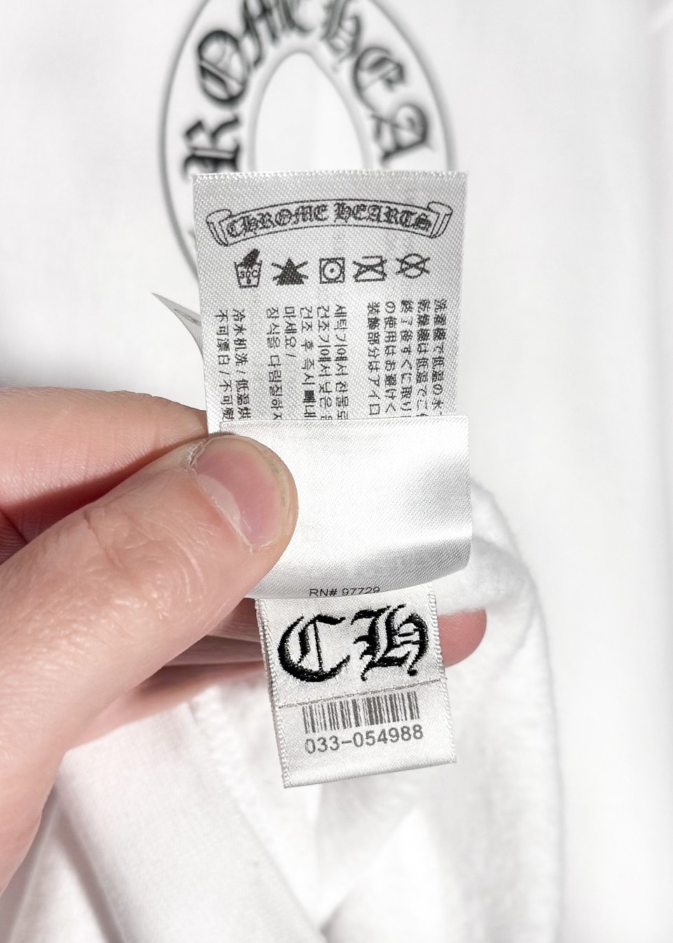 Chrome Hearts White Floral Horseshoe Logo Print Sweatshirt - 2XL thumbnail 10