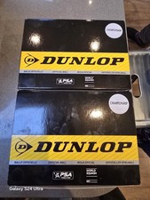 2 x12 Dunlop Pro Squash Balls