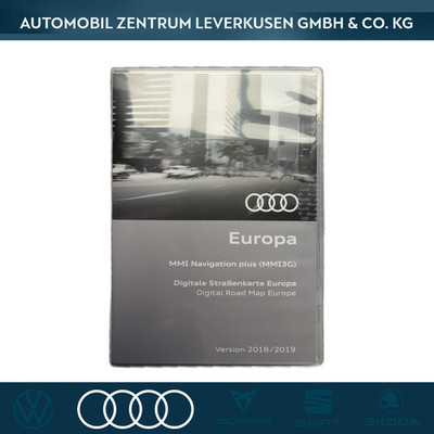Original Audi MMI Navigation Navi plus Aktivierungsdokument 8R0060884FK 18/19