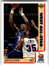 1991-92 Upper Deck - All-Star Hakeem Olajuwon #472
