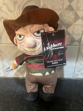A NIGHTMARE ON ELM STREET FREDDY KRUEGER TALKING/ ANIMATED PLUSH DOLL 2022 NEW