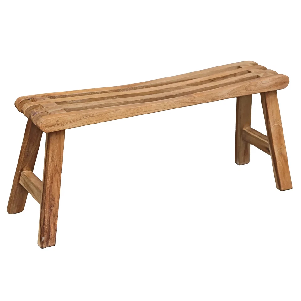 PFLANZEN-KÖLLE Bank 'Bone', Teakwurzel, ca. 100 x 30 x Höhe 45 cm