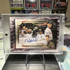 DEREK JETER 2021 Topps Tribute 1/1 Auto Through The Years Reprint #TTY-21 Yankee