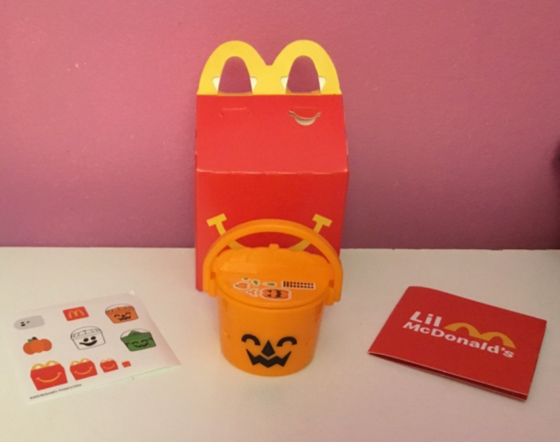 NEW LIL McDonald's Happy Meal Toy 2025 Boo Bucket Halloween