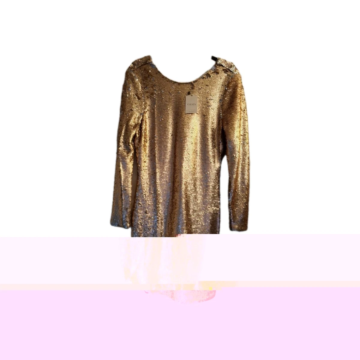 Oasis Gold Dresses for Women for sale | eBay UK