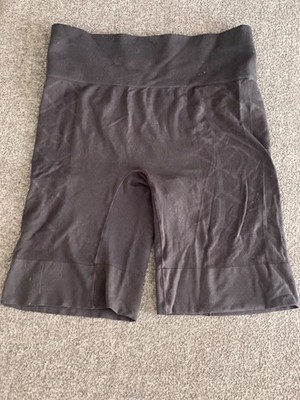 Women Mid Thigh Short Black No Pinching Seamless Shaping Tummy Control  XL