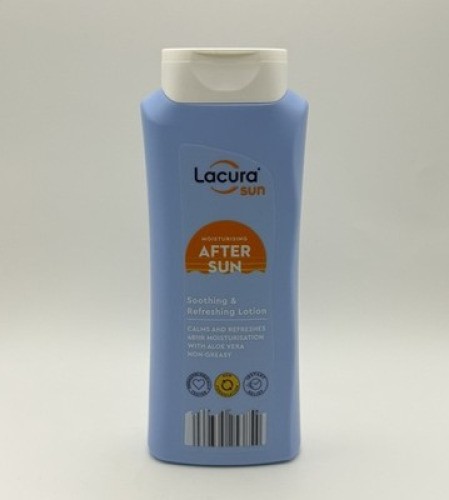 Lacura Sun Moisturising After Sun Lotion 200ml Aloe Vera 48Hr Non-Greasy -1