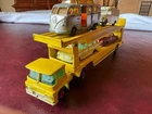Matchbox Lesney King Size K-8, Car Transporter ,  & 4 cars on way to junkyard!