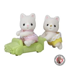 NEW Sylvanian Family Doll [Silk Neko's twit-chan] Ni-111 ST mark authentication