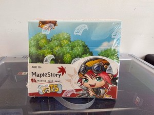 maplestory booster box Vintage Maplestory trading card game iTCG