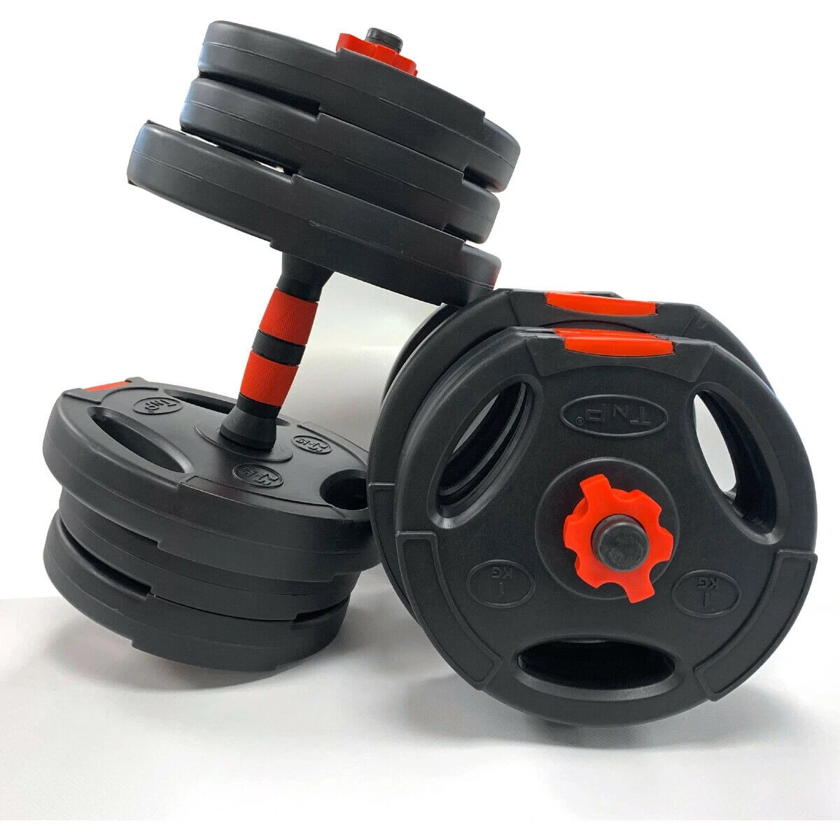 Tri Grip Dumbbell Set 20KG Adjustable Dumbbells Sets Weights Gym Weight Bar Bars