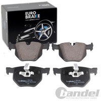 Eurobrake BremsbelÄGe Satz Hinterachse Passend FÜR BMW 3 X1 Bremsen | 5502221566
