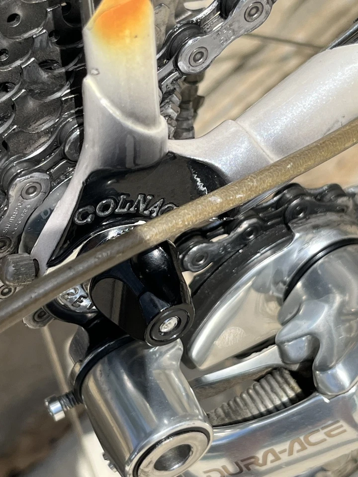 Colnago Lux Master Road Bike 58cm – Dura-Ace, Carbon Fork, Vintage Italian Steel - Image 2 of 4