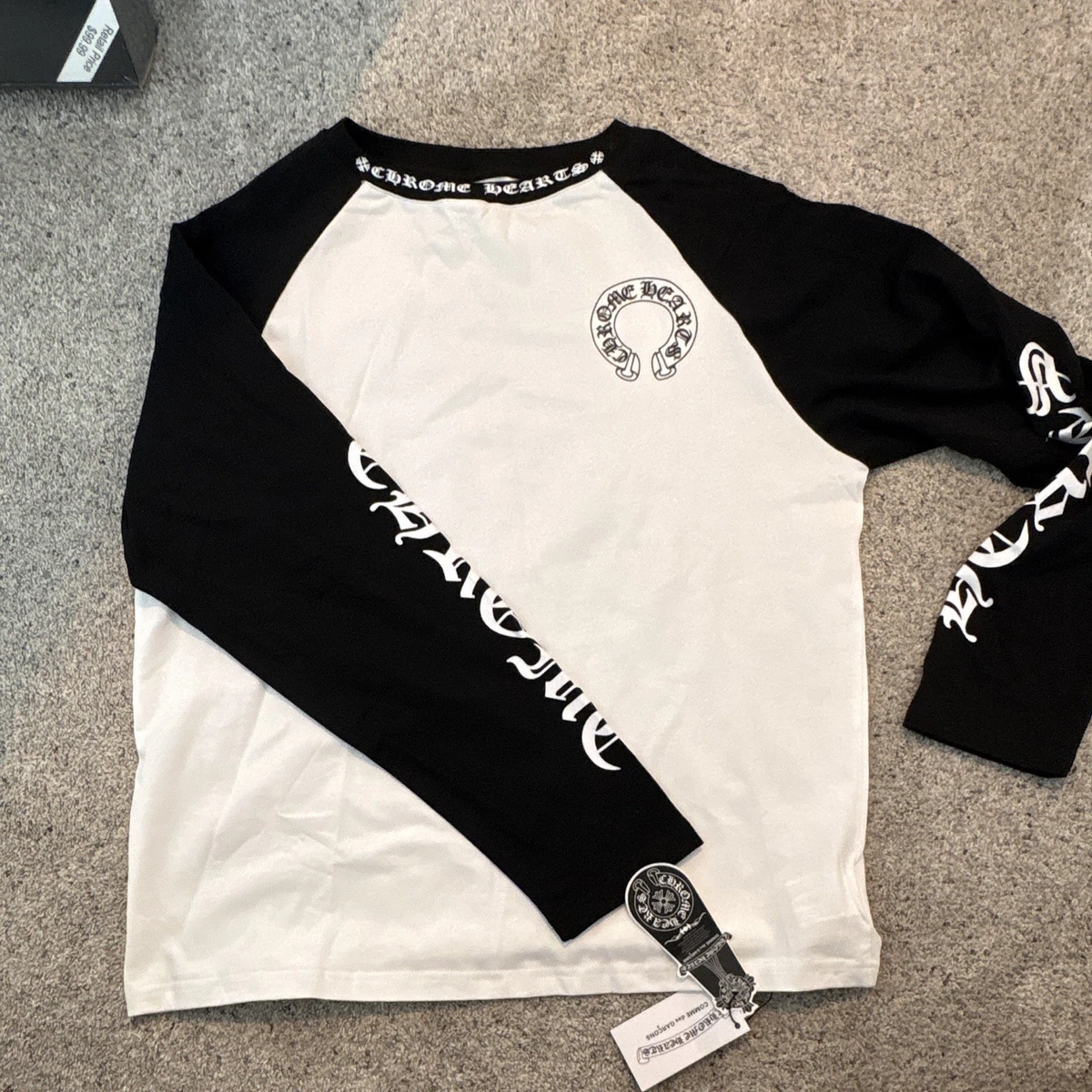 Preços baixos em Chrome Hearts Camisetas manga longa para Homens