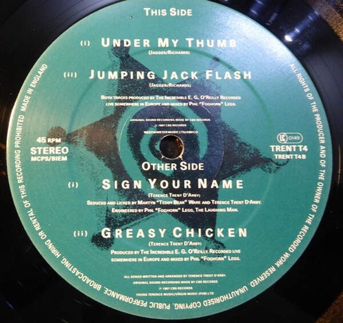 Terence Trent D'Arby - Sign Your Name (VINYL) - Bild 4 von 5