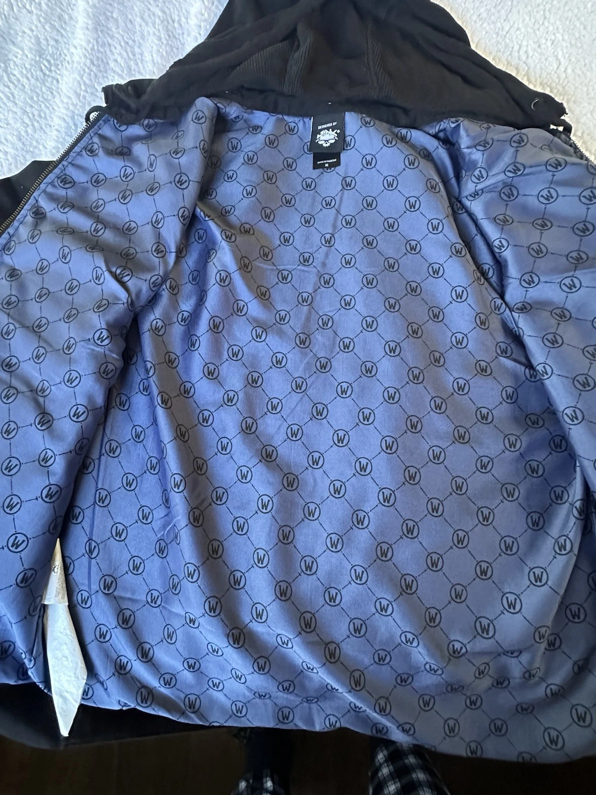 Jinx-World Of Warcraft Alliance Men’s Transition Jacket, Black Medium - product detail image 3