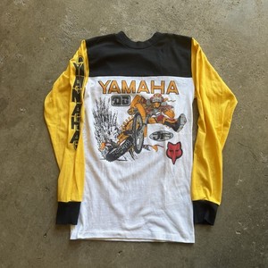 YAMAHA Dirt Bike 長袖Tシャツ Vintage Yamaha Shirt | eBay