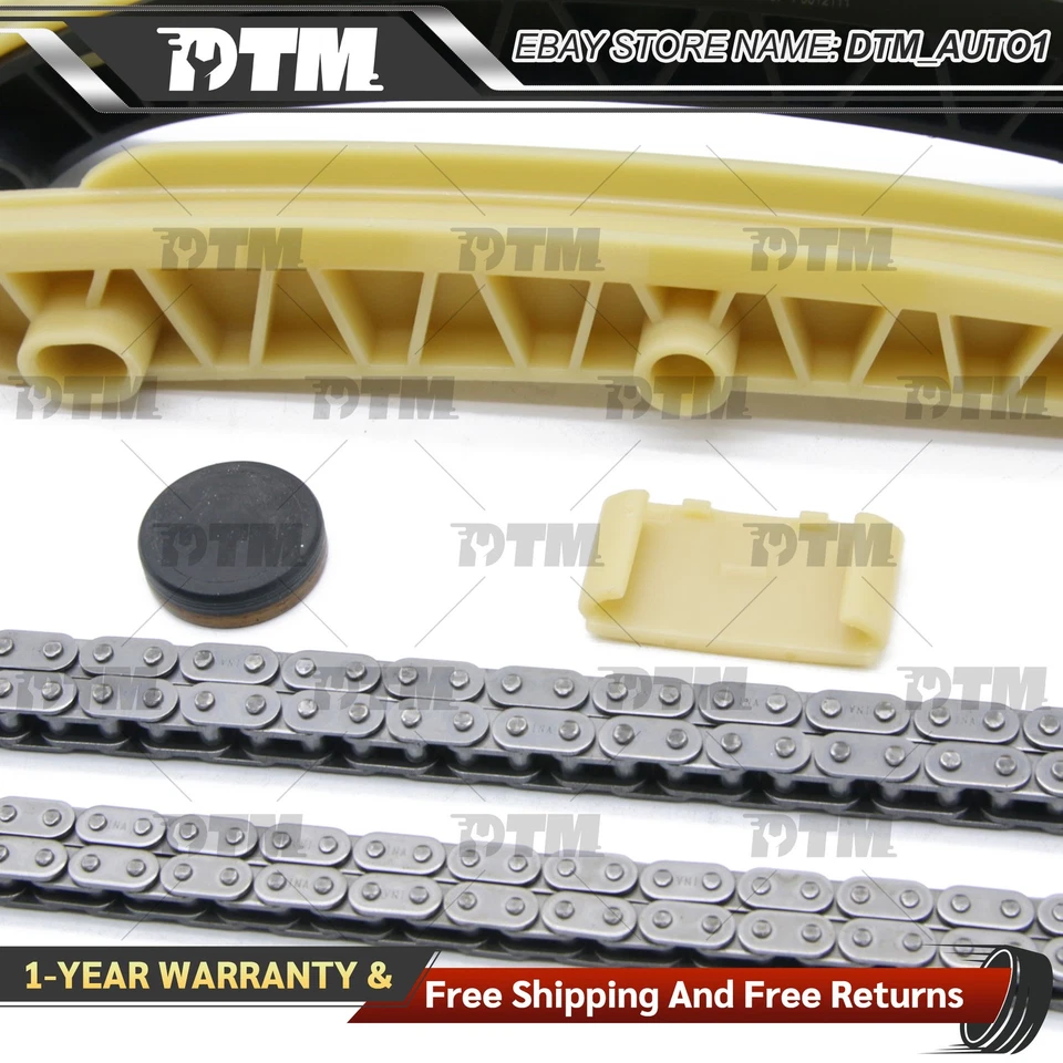 Kit de cadena de distribución y piñones de válvula variables aptos para 03-05 Mercedes-Benz C230 1,8 L Foto 4 de 4