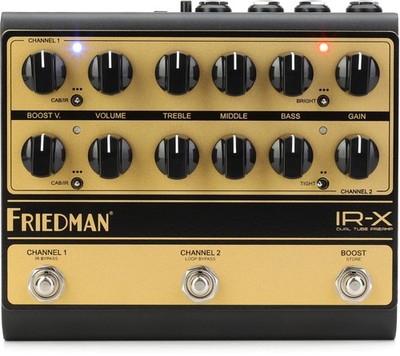 Friedman IR-X Dual Tube Preamp and DI (2-pack) Bundle
