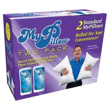 MyPillow 6022202 Cotton Classic Standard Bed Pillow Pack of 2