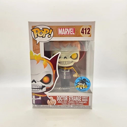 FUNKO POP MARVEL #412 DOCTOR STRANGE GHOST RIDER LACC EXCLUSIVE