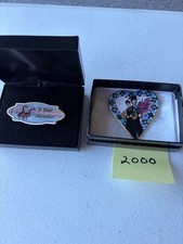 P. Buckley Moss Society 5 YEAR MEMBER Pin / Brooch / Pendant 2002 With Case