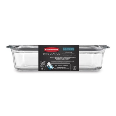Brilliance Glass Food Storage Container with Lid, Free and Leak Proof,