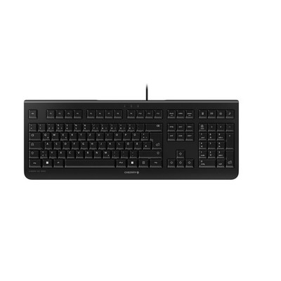 Flache Tastatur CHERRY KC 1000 - Business USB Tastatur GS-Zulassung