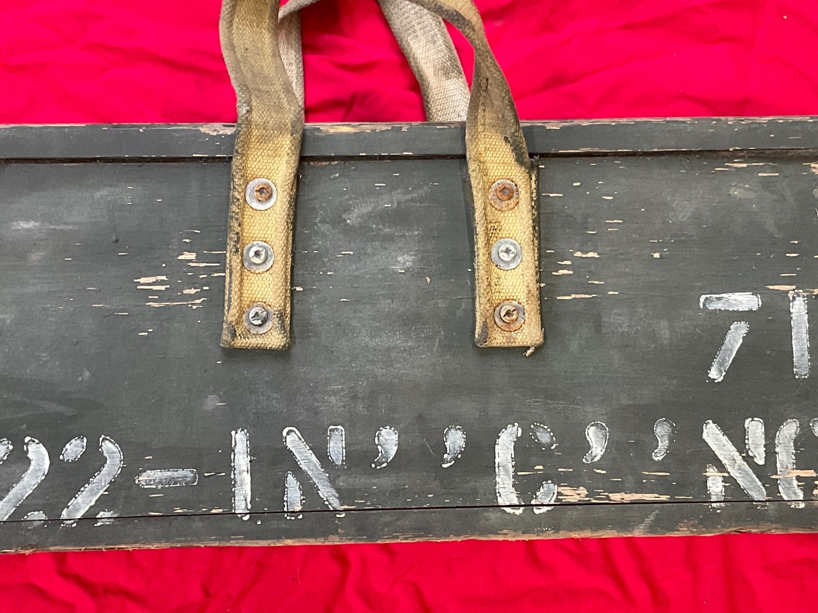 British Lee Enfield Training Rifle MK1 No 7 22 LR Transit Chest SMLE Post WWII