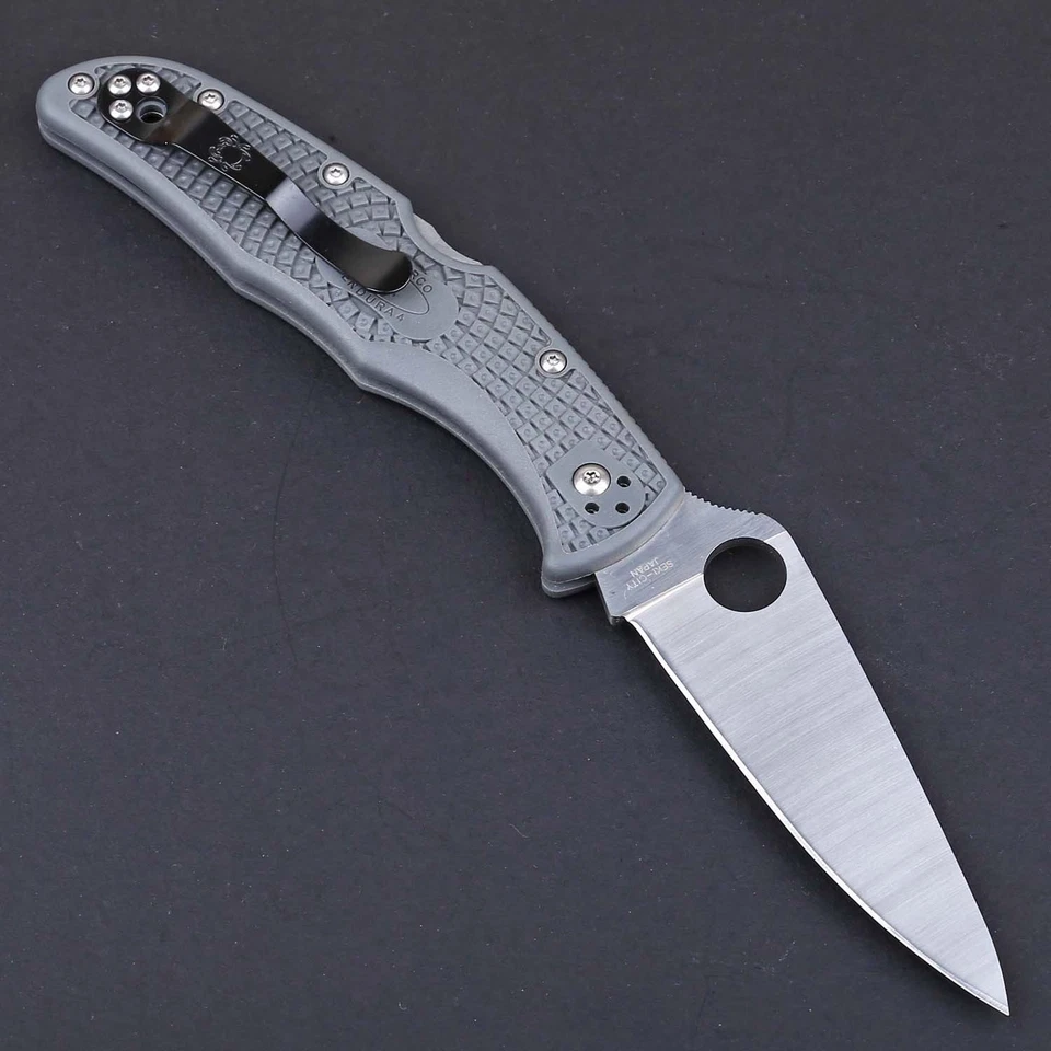 Замок назад стекла волокна ручки легкий общего назначения вес серый карман складной нож - Изображение 2 из 4
