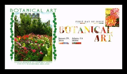 DR JIM STAMPS US COVER BOTANICAL ART IMPERFORATE FIRST DAY ISSUE PANDA CACHET