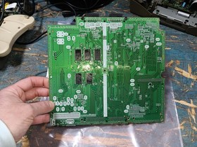 Sega Japan Saturn JAPAN VERSION 4-PIN MB ONLY-QUICK TEST-POWER AND VIDEO-SEE ALL