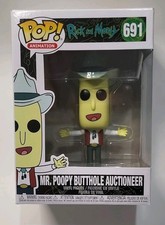  691 Mr. Poopy Butthole Auctioneer from Rick and Morty Funko Pop Vinyl Figure