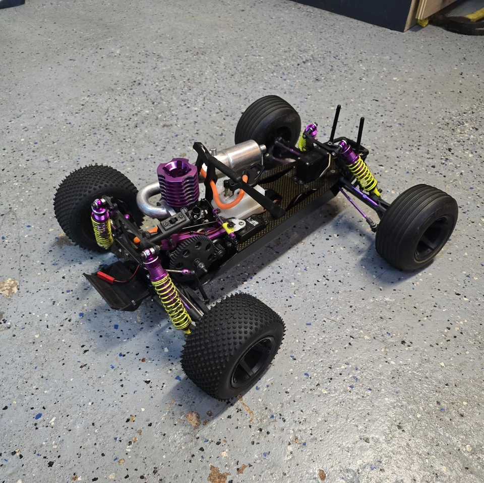 HPI Nitro Rush 2WD Stadium Truck LOTS OF UPGRADES - Image 4 of 4