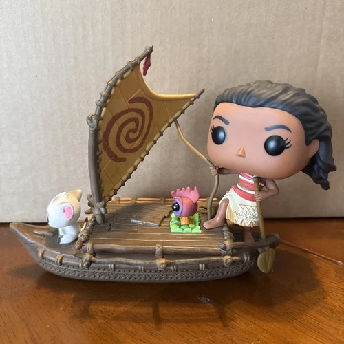 Funko Pop! Rides: Disney - Moana & Pua on Boat - Convention exclusive #62