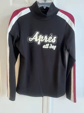 Black Long Sleeve 'Après All Day' Top Alp N Rock